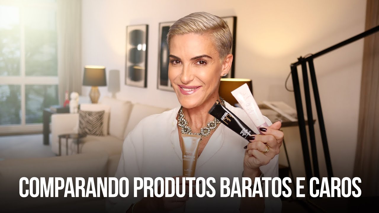 COMPARANDO PRODUTOS BARATOS E CAROS