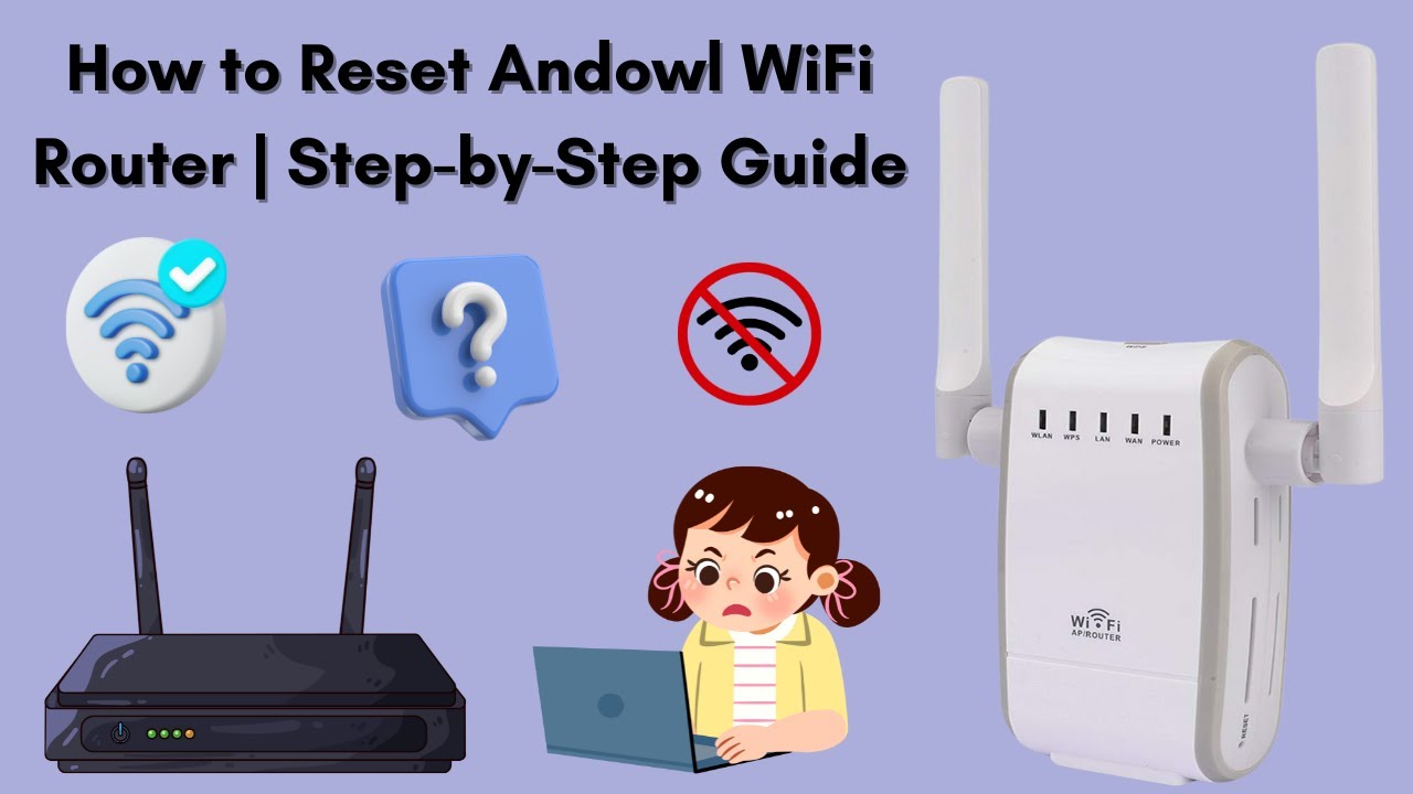 Как сбросить настройки Wi-Fi роутера Andowl | Пошаговая инструкция