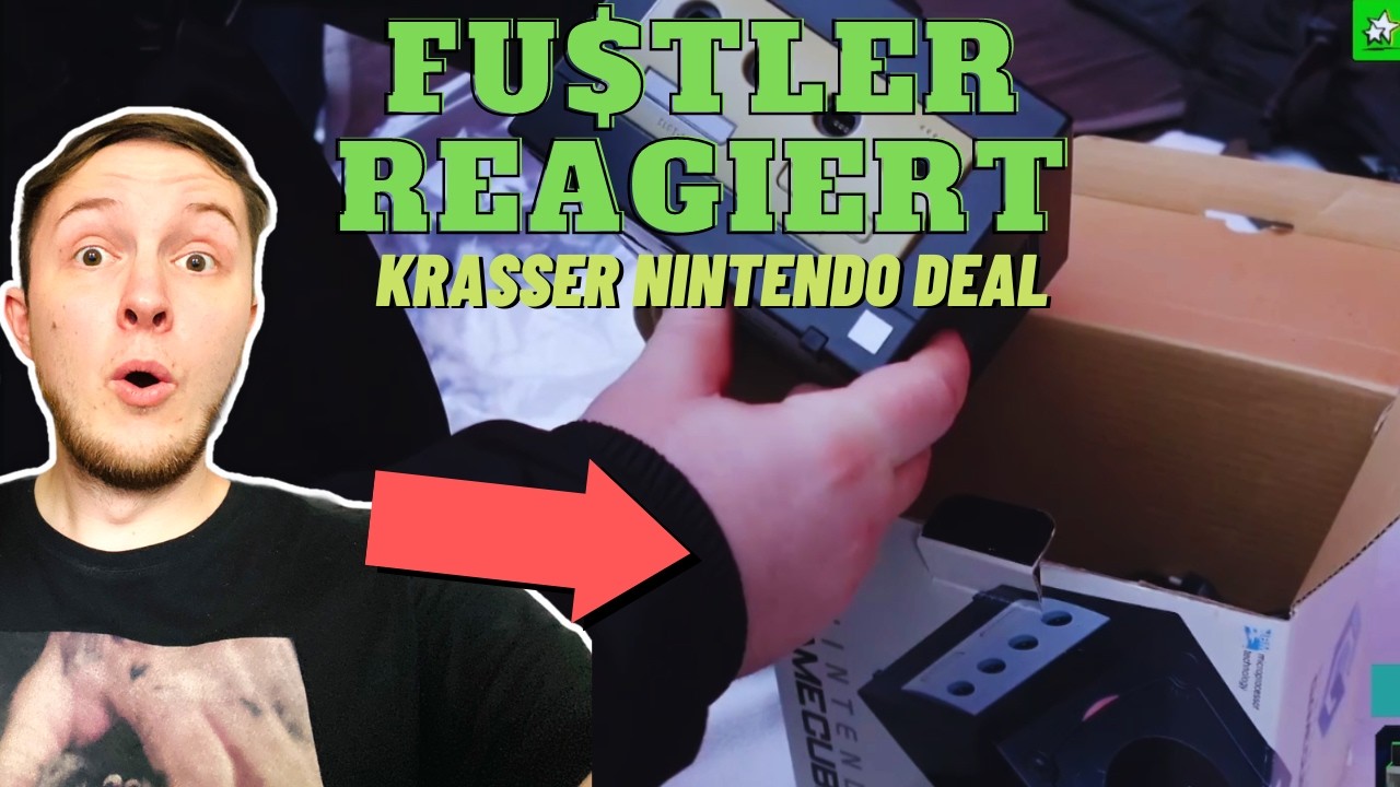 Das kam unerwartet - Ein krasser Nintendo Deal - Neues vom Flohmarkt - fustler Reaction
