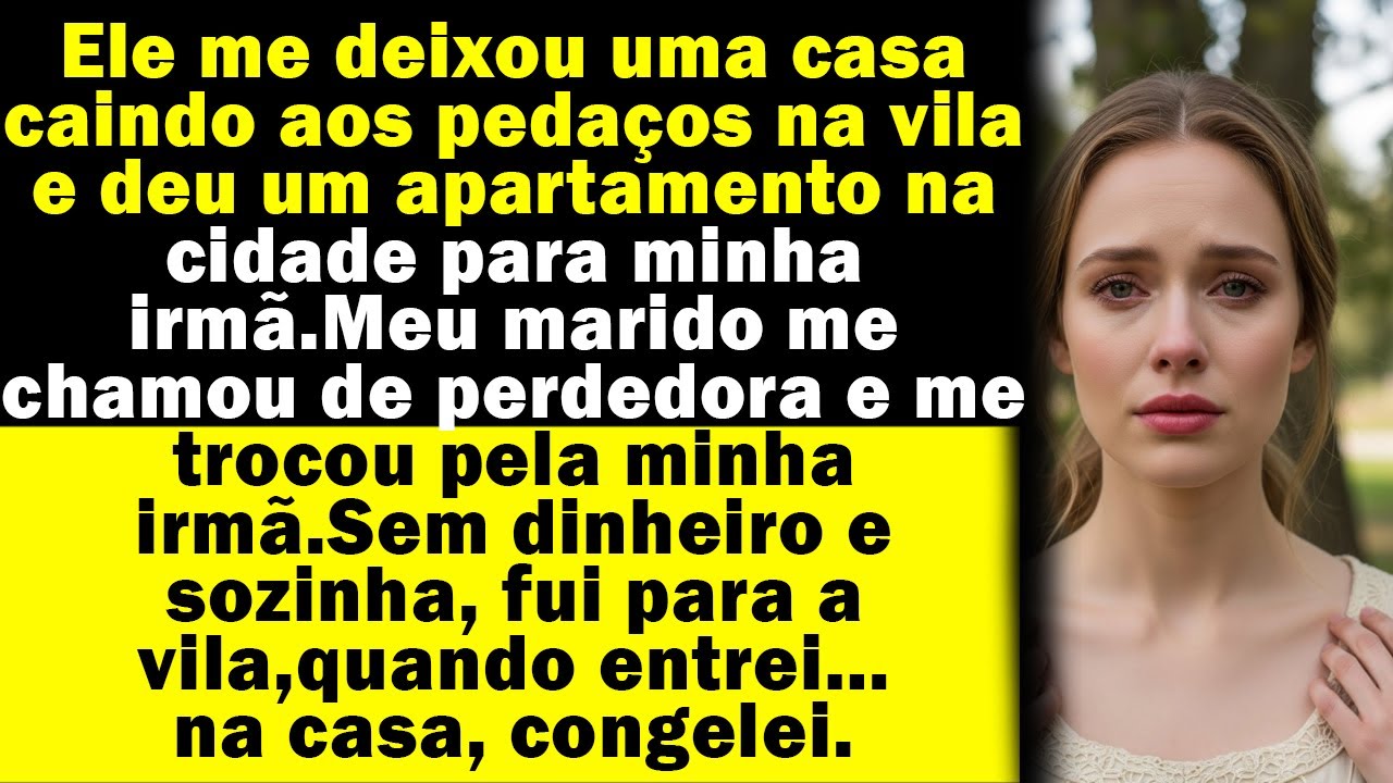 Meu marido riu quando herdei a velha casa da minha avó — depois, me deixou pela minha irmã