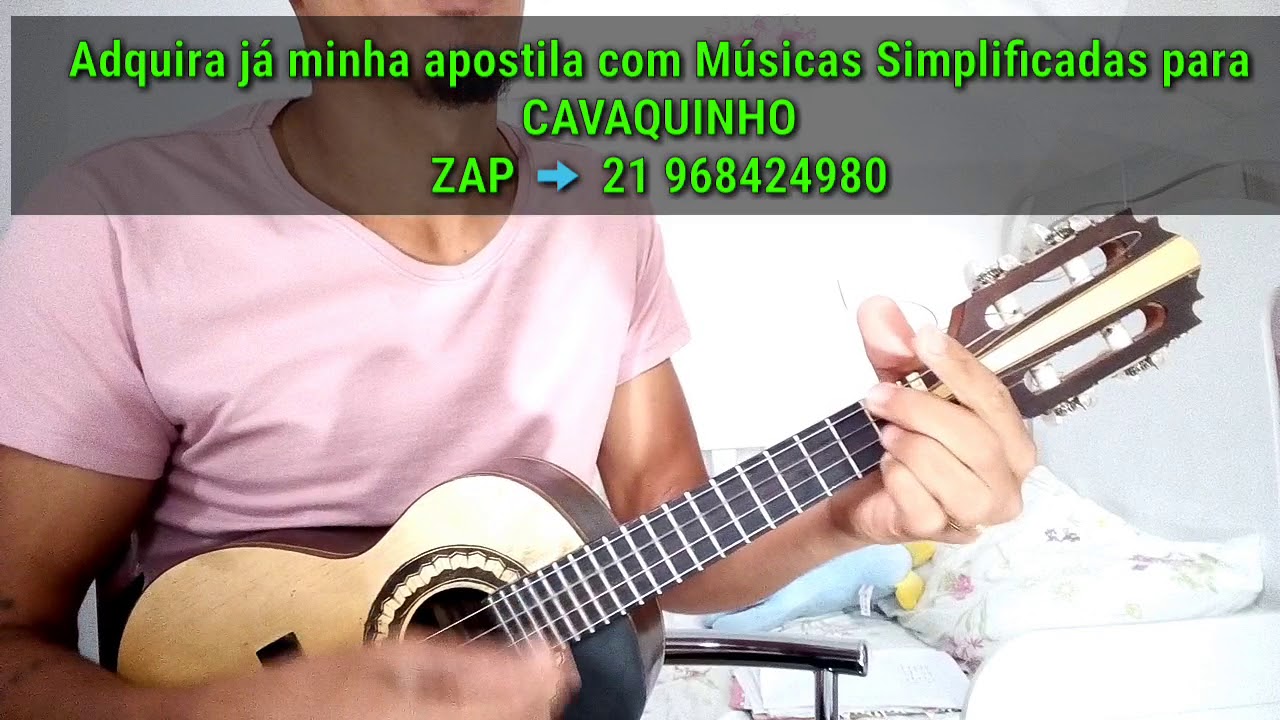 4 Músicas do Araketu Simplificadas para Cavaco (Mal acostumado/Face oculta/Carta branca...)