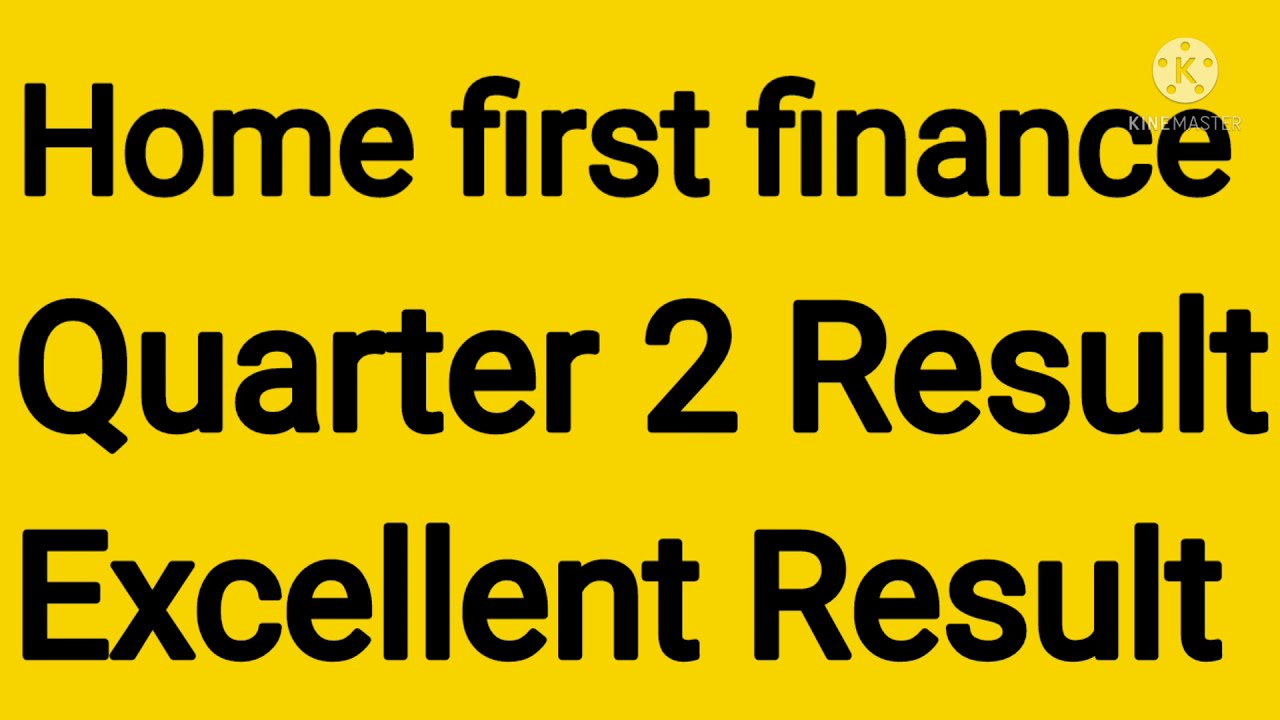 home first finance quarter 2 result financial year 2022# home first finance share news today#