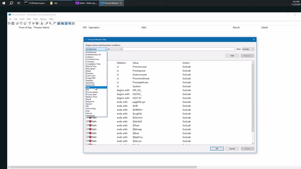 Как удалить файл в Windows?