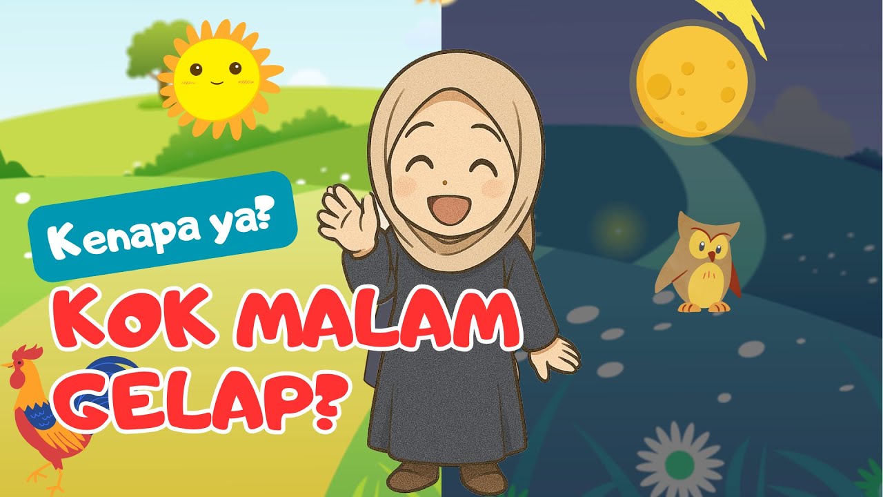 Kenapa Ada Siang dan Malam? 🌞🌙 | Video Belajar Anak TK yang Seru dan Mudah Dipahami!