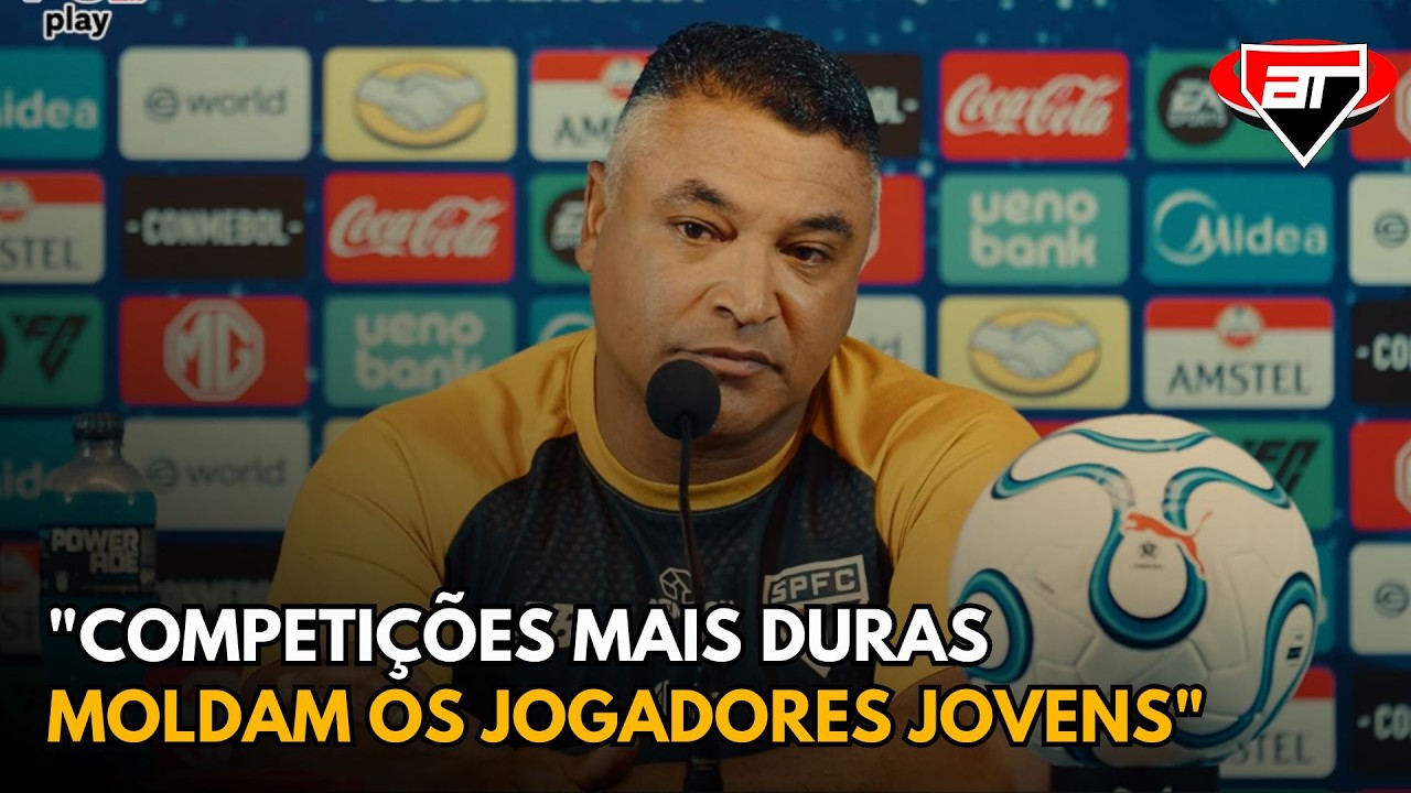 ROGER MACHADO ANALISA VIT&Oacute;RIA DO S&Atilde;O PAULO NA SUL-AMERICANA E USO DA BASE