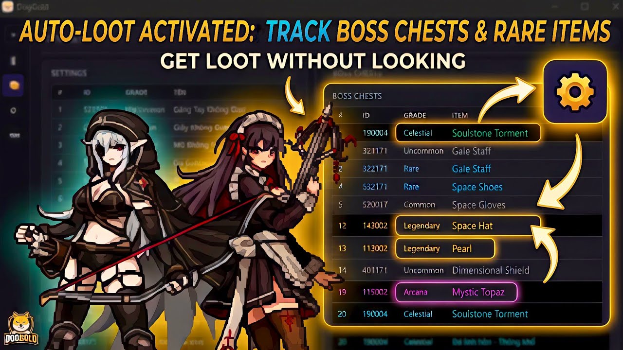 TaskBar Hero Cheat/Item Tracker &mdash; Auto Switch Map & Auto Syn Explained