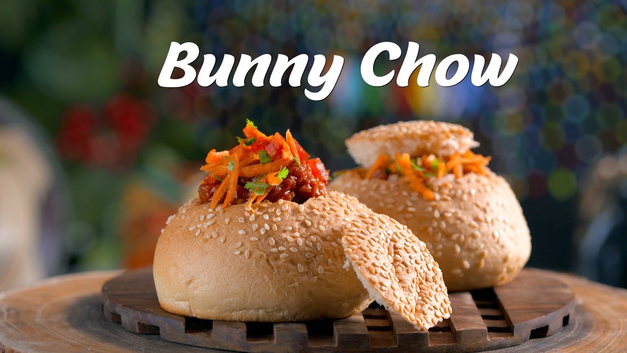 Bunny Chow Recipe | Durban Recipes | South African Snacks Recipes | Vegetarian African Recipes