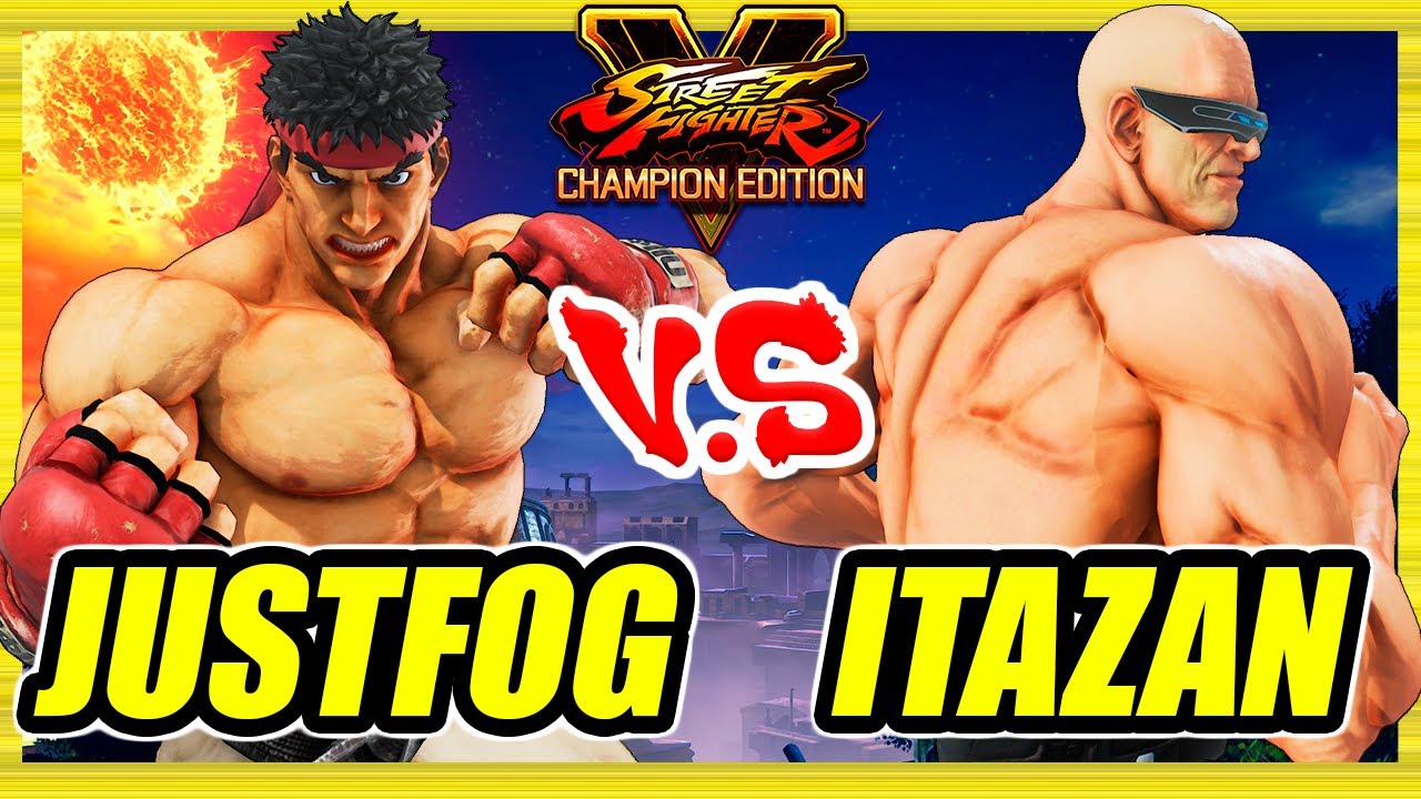SFV CE 🔥 Justfog (Ryu) vs Itazan (G) 🔥 Ranked Set 🔥 Street Fighter 5