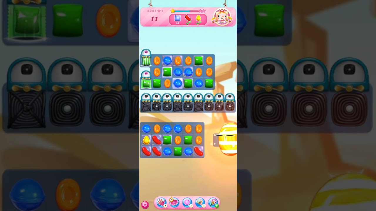 Candy crush Saga level 423 | candy Crush saga video