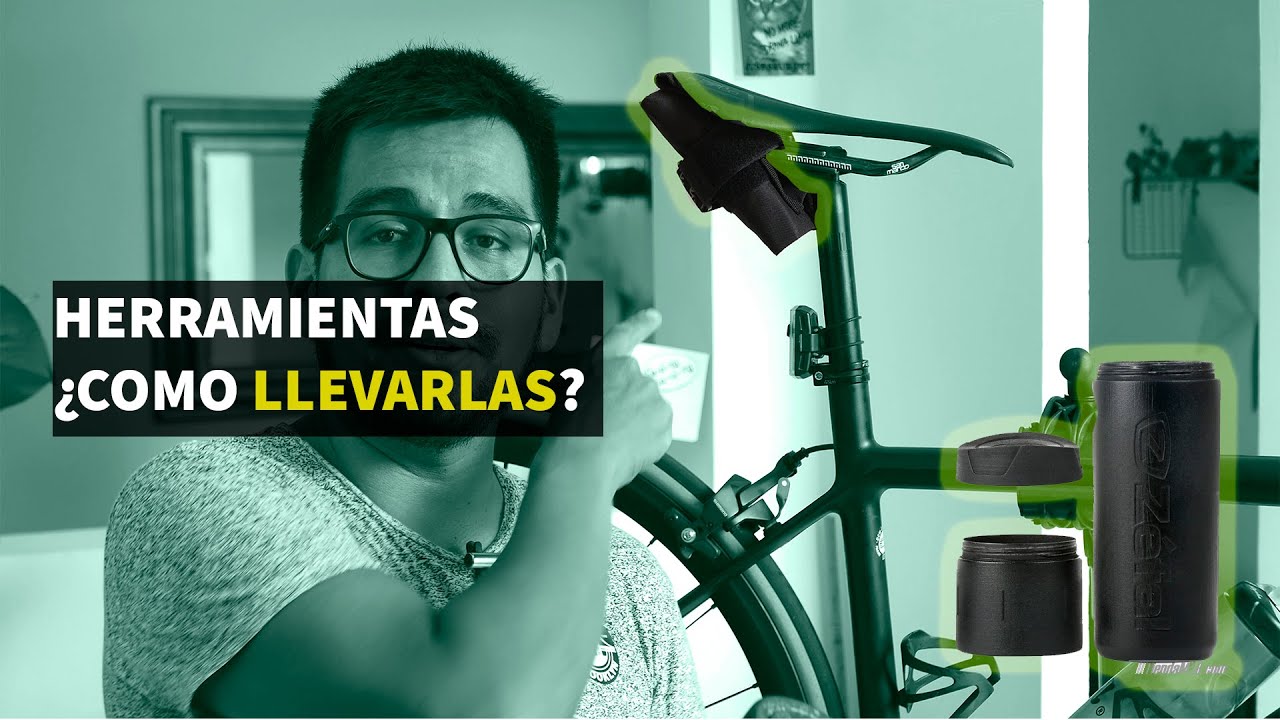 ¿Como llevar herramientas en la bicicleta con ESTILO? 👗