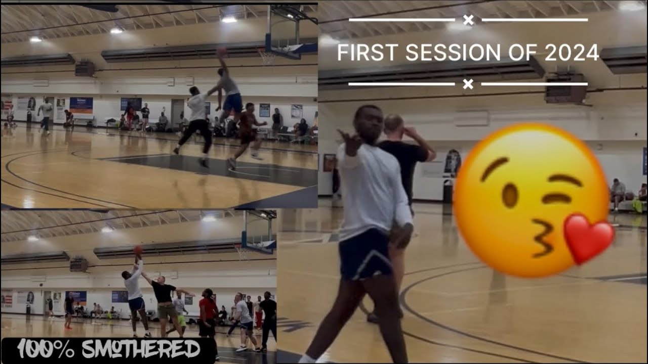 FIRST HOOP SESSION OF 2024! Thompson got KICKED OUT THE GYM for CATCHING A BODY !!😱