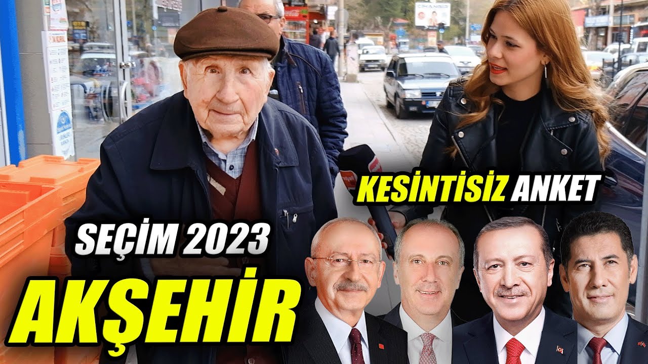 AKŞEHİR | KESİNTİSİZ Cumhurbaşkanlığı Sayaçlı Seçim Anketi / Sokak Röportajları | Seçim 2023