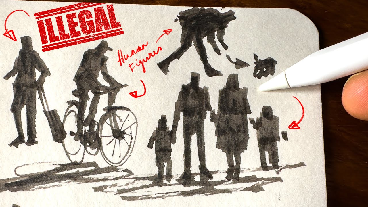 This Figure Drawing Trick is So Easy that it Feels Illegal