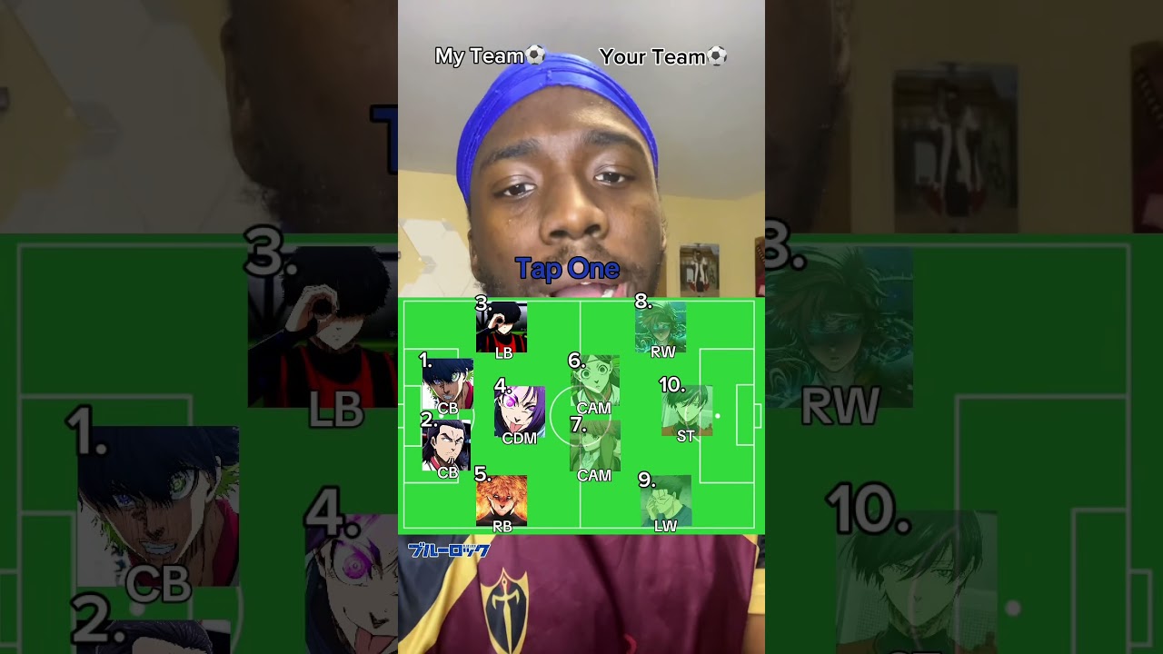 My Blue Lock Team vs Your Blue Lock Team‼️⚽️ #anime #bluelock
