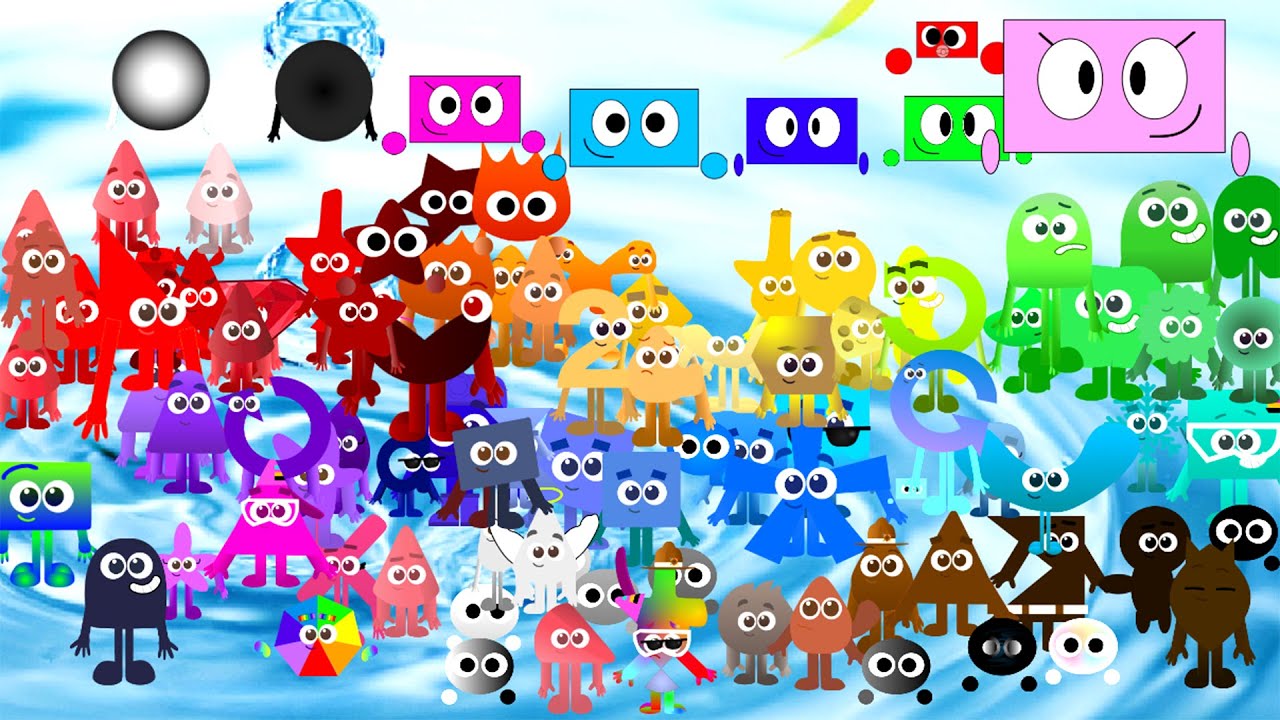 Official Colourblocks Band but its EXTREME COLOR BLOCKS BAND