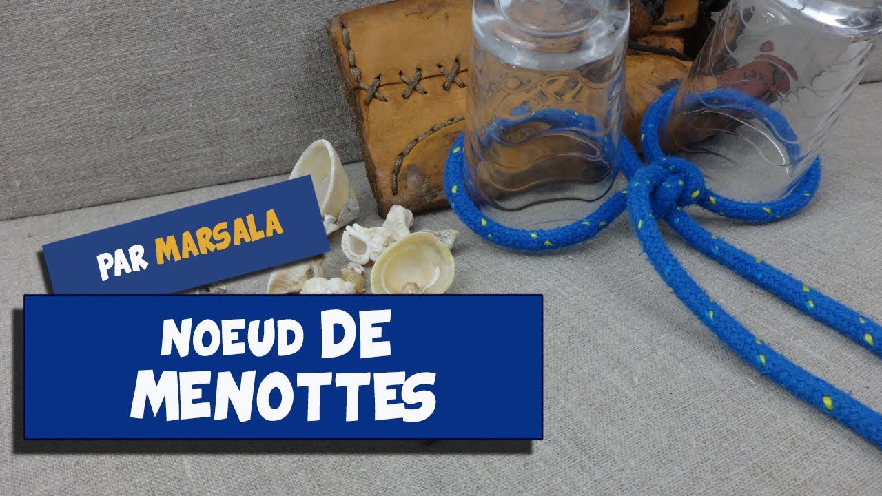 Noeud : de Menottes #Boucle double