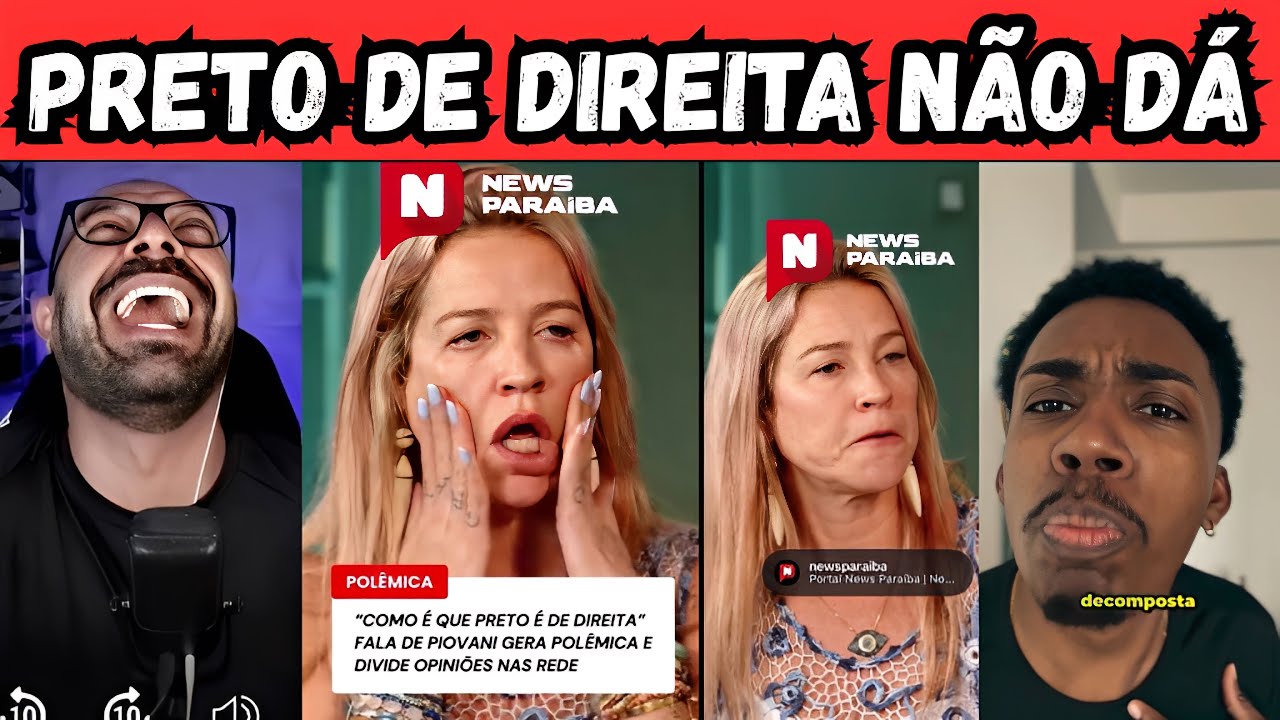 Luana Piovani n&agrave;o aceita preto de direita. #4k #4kvideo