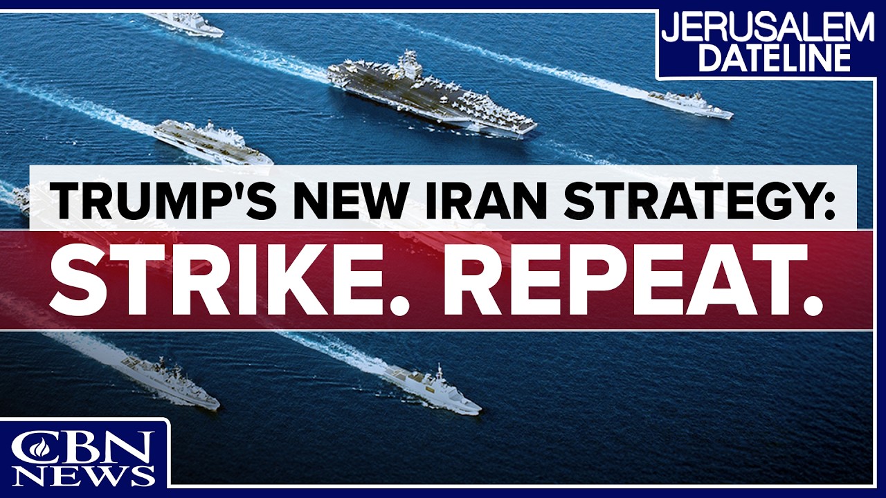 New Trump Strategy: US Could Strike Iran Again and Again | Jerusalem Dateline - September 1, 2026
