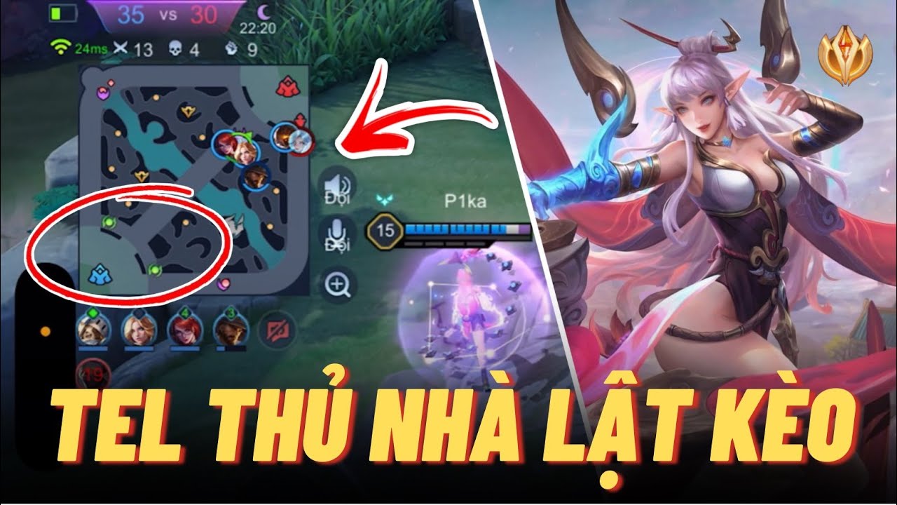 Nát bét 3 đường - Tel’Annas vẫn thủ nhà lật kèo căng đét với Thương Xuyên Phá | Liên quân mobile