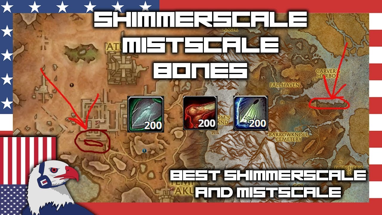 Shimmerscale Farming Spot - BFA Farming 8.15
