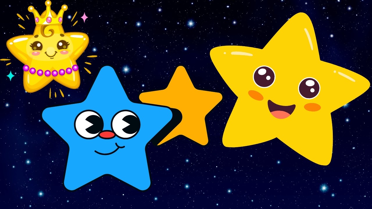 ⭐ Twinkle Twinkle Little Star 🌙 | Classic Nursery Rhyme for Bedtime