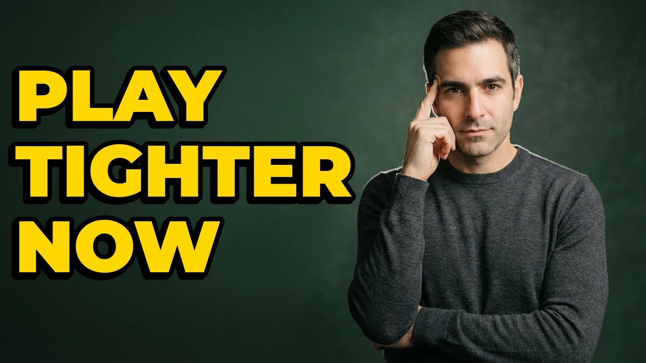What is a tight poker pre-flop hand range?