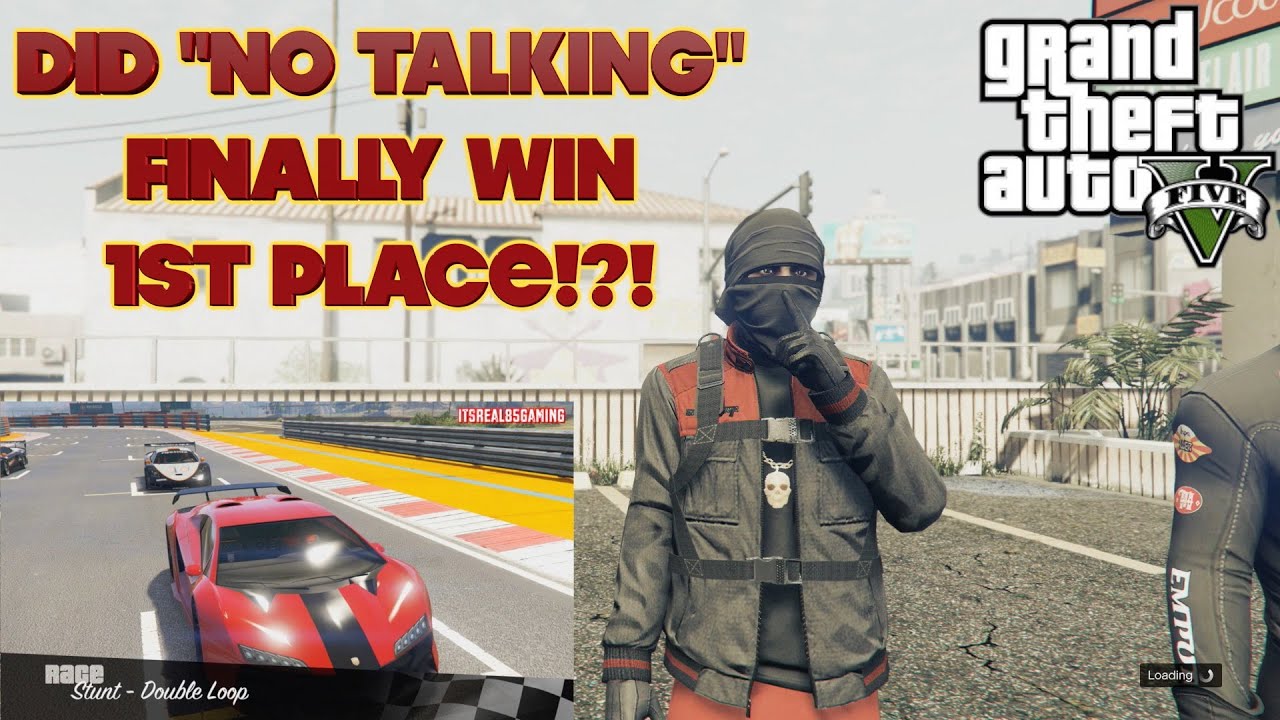 Я НАКОНЕЦ-ТО ВЫИГРАЛ?!?! (ЗАБАВНЫЕ ГОНКИ GTA 5 БЕЗ РАЗГОВОРОВ)