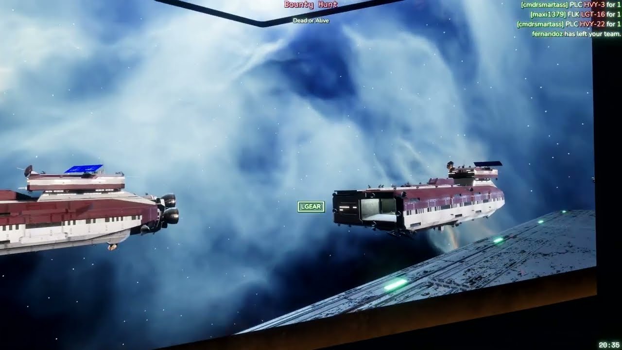 Hunternet - Carrier arrivals