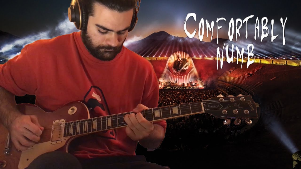 COMFORTABLY NUMB (Live At Pompeii) | Guitar Solo Cover