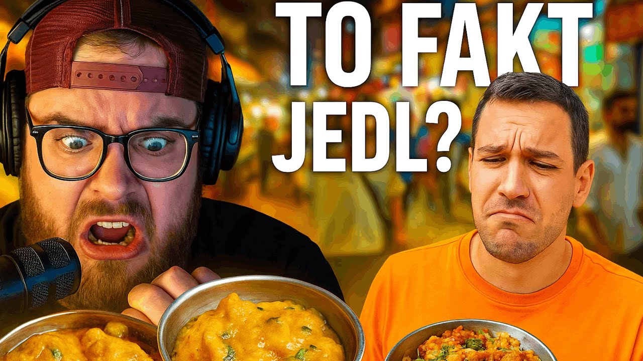 ČECH OCHUTNÁVÁ JÍDLO V INDII.... FattyPillow REAKCE