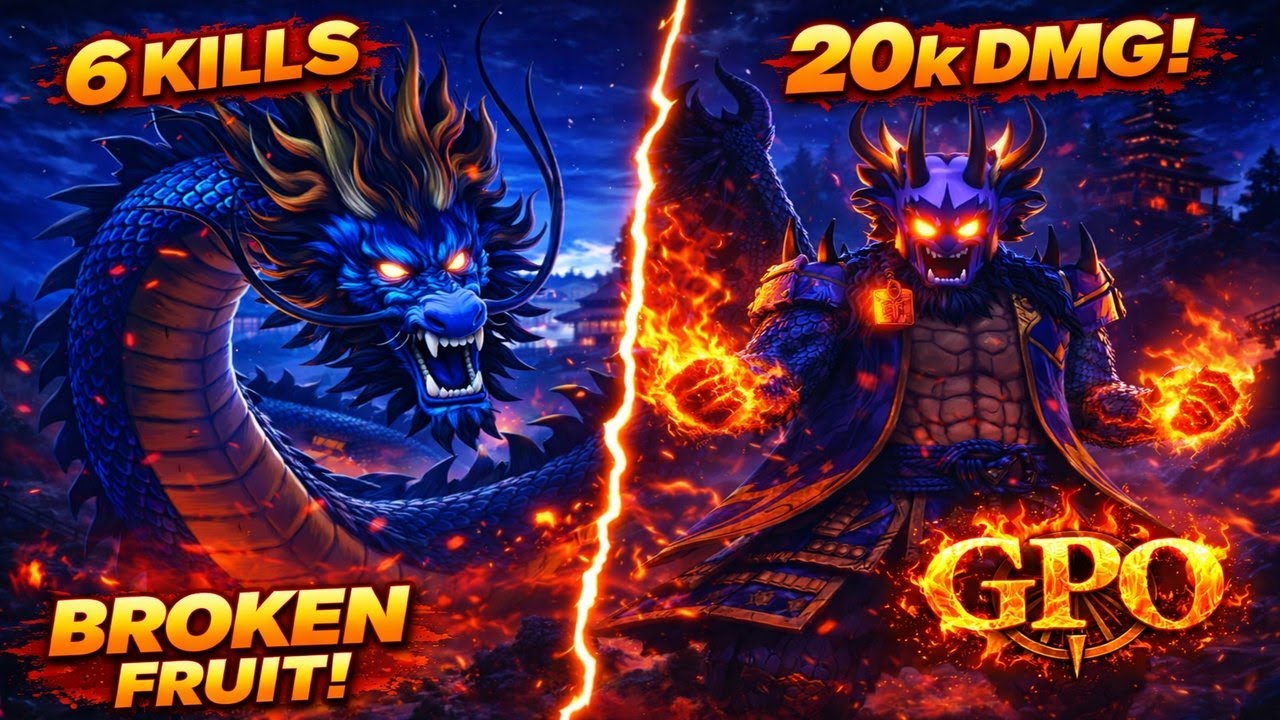 THIS DRAGON FORM IS ACTUALLY BROKEN IN GPO… 🐉🔥