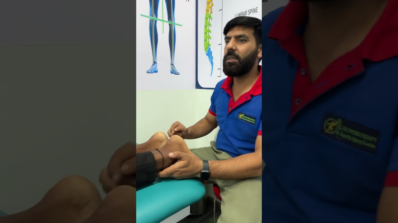 Shockwave Treatment for ankle pain