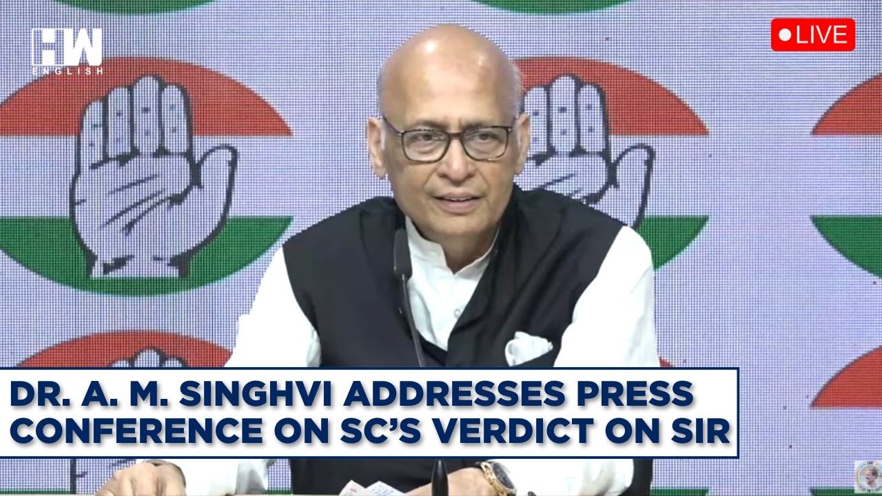Congress LIVE | Dr. A. M. Singhvi Addresses Press Conference On Supreme Court's Verdict On SIR | ECI