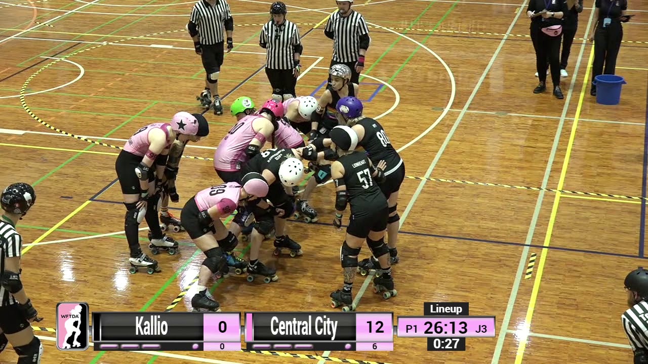 Central City vs Kallio - 2019 WFTDA Continental Cup - Europe Game 3