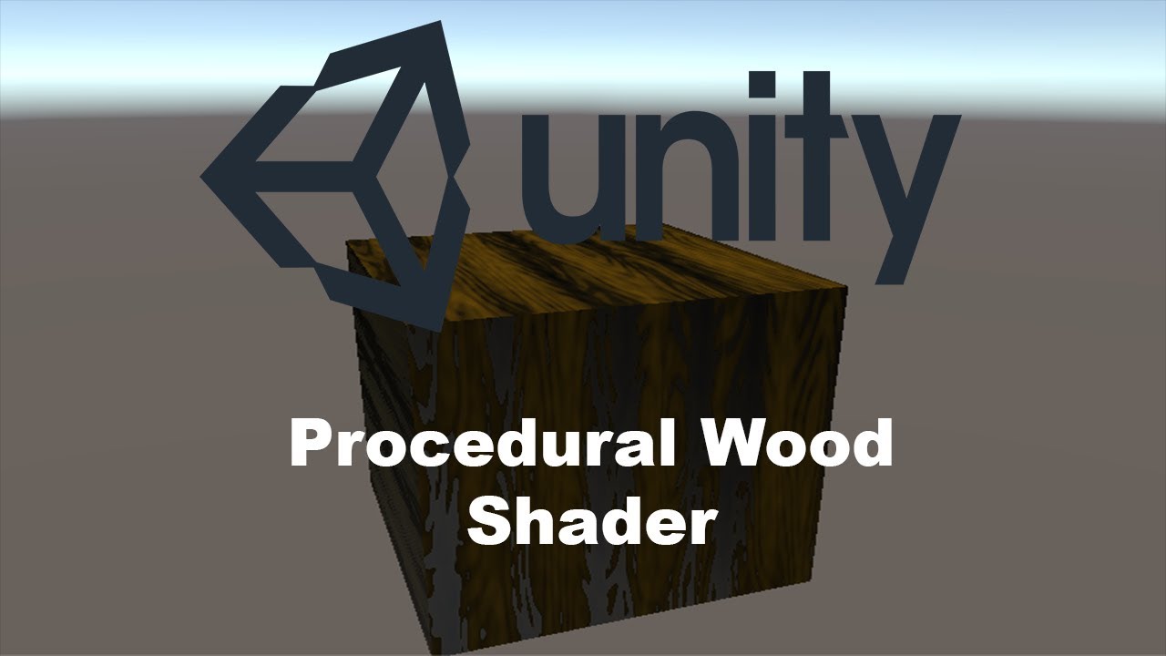 Unity Tutorial : Shader Graph : Procedural Wood Shader