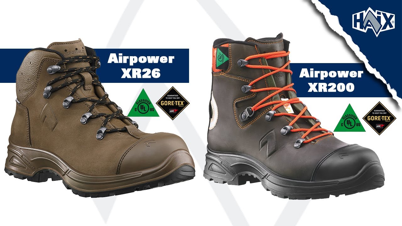 HAIX® Airpower XR26 and the Airpower XR200 comparison video