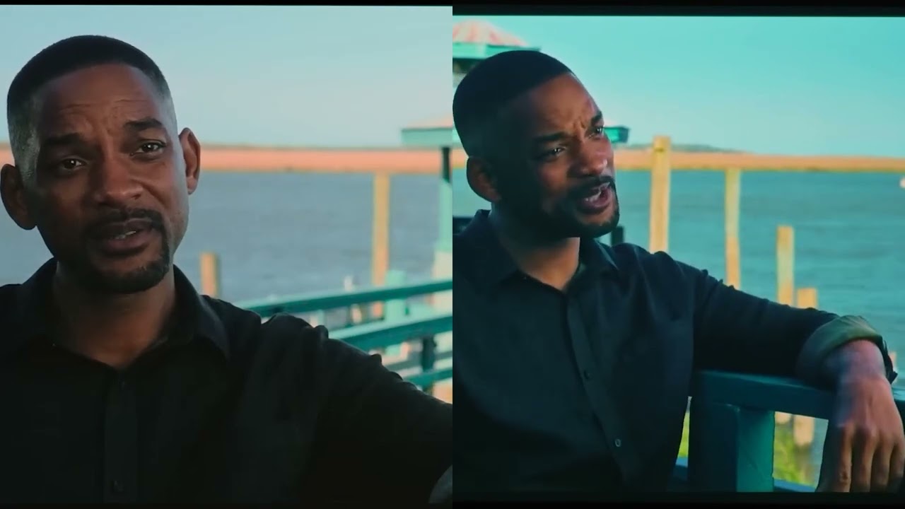 BENQ W5800 vs Epson QB1000 - Side by Side Comparison of Movie Scene in 4K