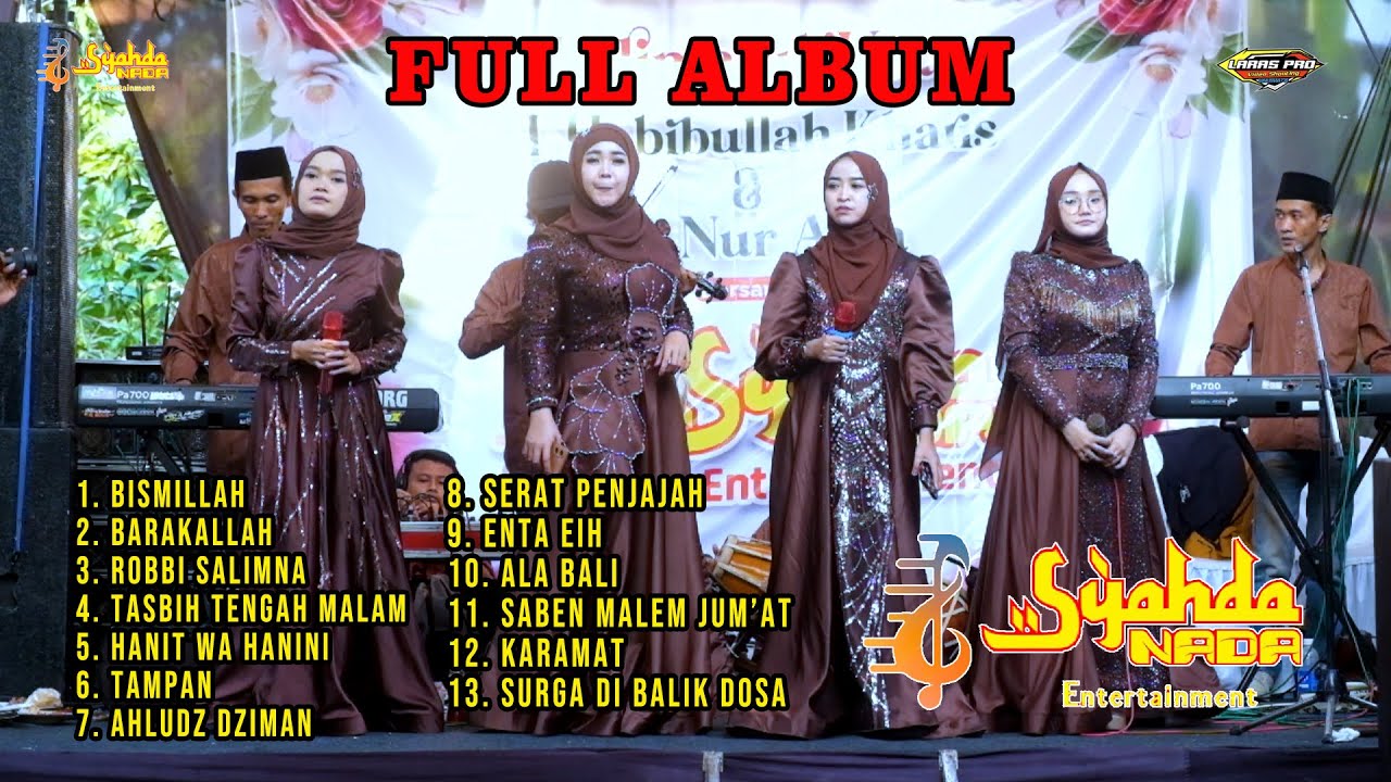 FULL ALBUM - SYAHDA NADA - LARAS PRO