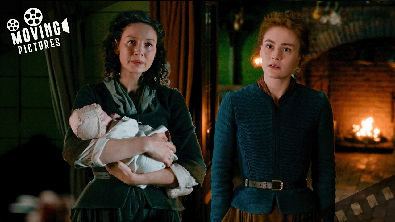 Claire Discovers Baby Mandy's Heart Defect | Outlander (Caitríona Balfe, Sophie Skelton)