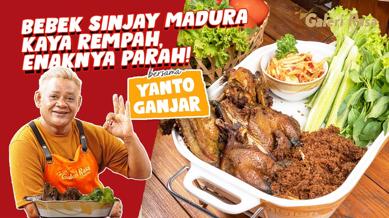 BEBEK SINJAY MADURA  | KAYA REMPAH, ENAKNYA PARAH! ~ YANTO GANJAR