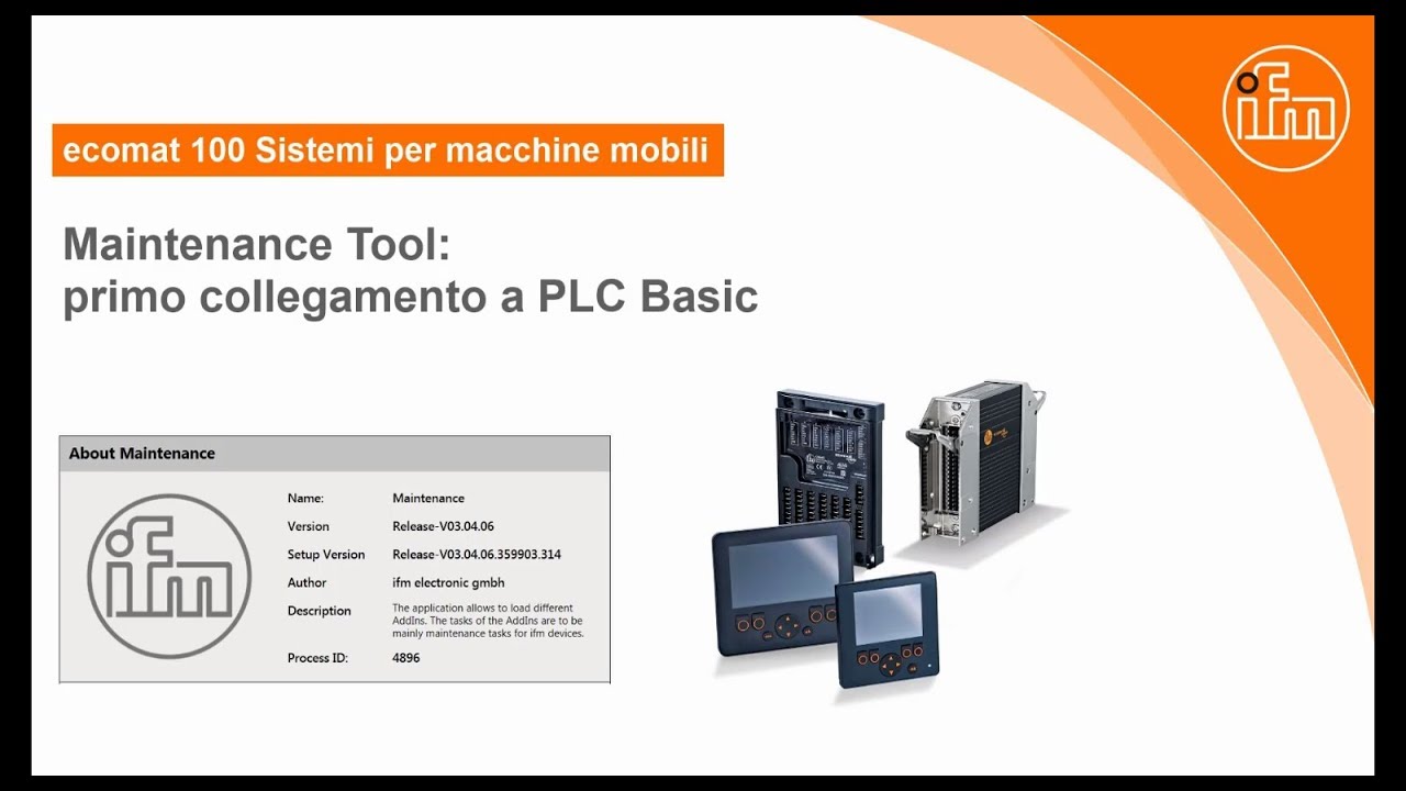 How to - Maintenance Tool: primo collegamento a PLC Basic