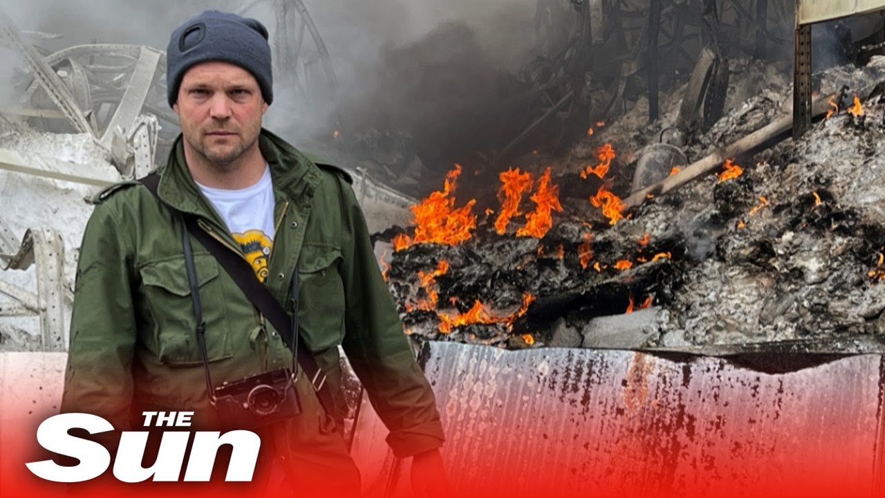 The Sun's Jerome Starkey finds Red Cross depot destroyed by Russian missiles in &lsquo;war crime&rsquo;