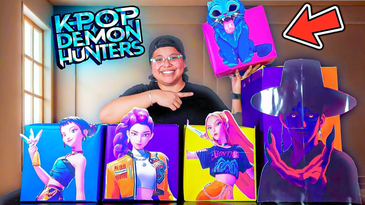ABRIMOS TODAS LAS CAJAS SECRETAS Y MISTERIOSAS DE KPOP DEMON HUNTER *La Película* 😱 | Pathofail