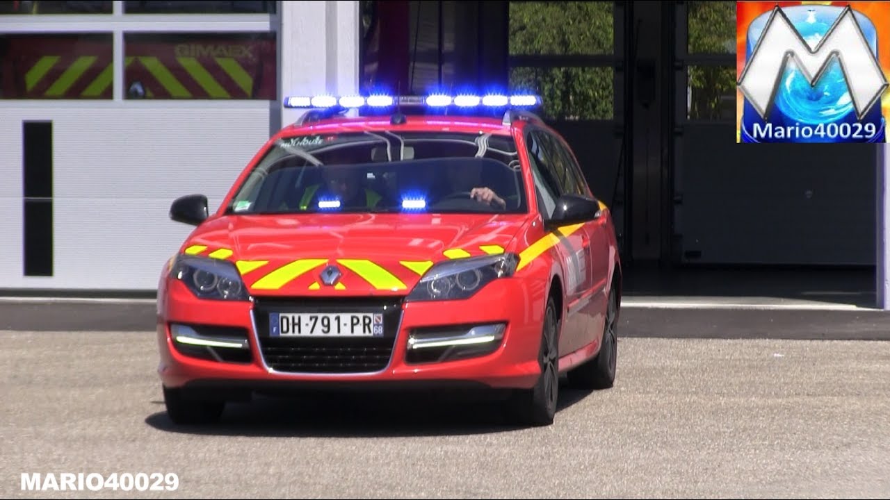 [SDIS 68] Véhicules D'urgence Mulhouse (compilation)