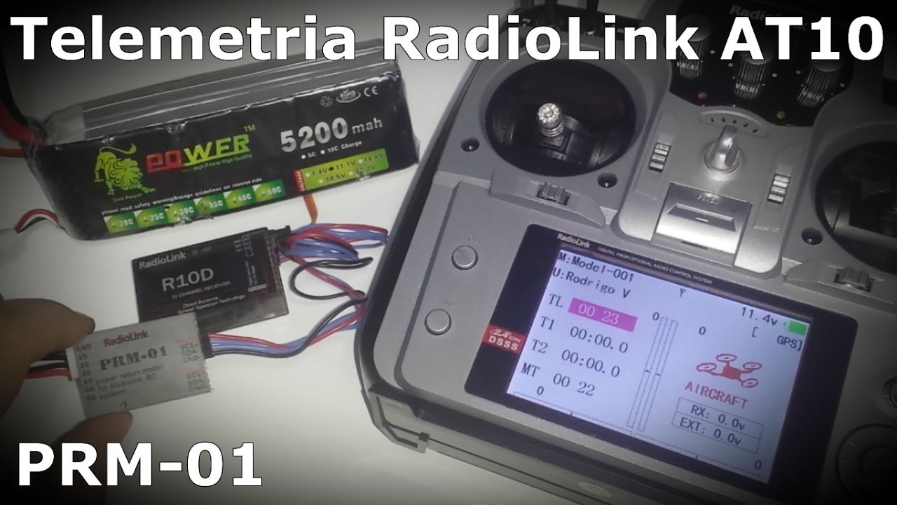 Telemetria RadioLink AT10 PRM-01