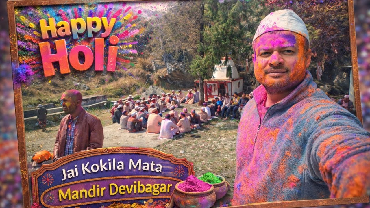 Happy Holi Day-4 Jai Ma Kokila Devibagar Verma family #holi #happyholi #2026