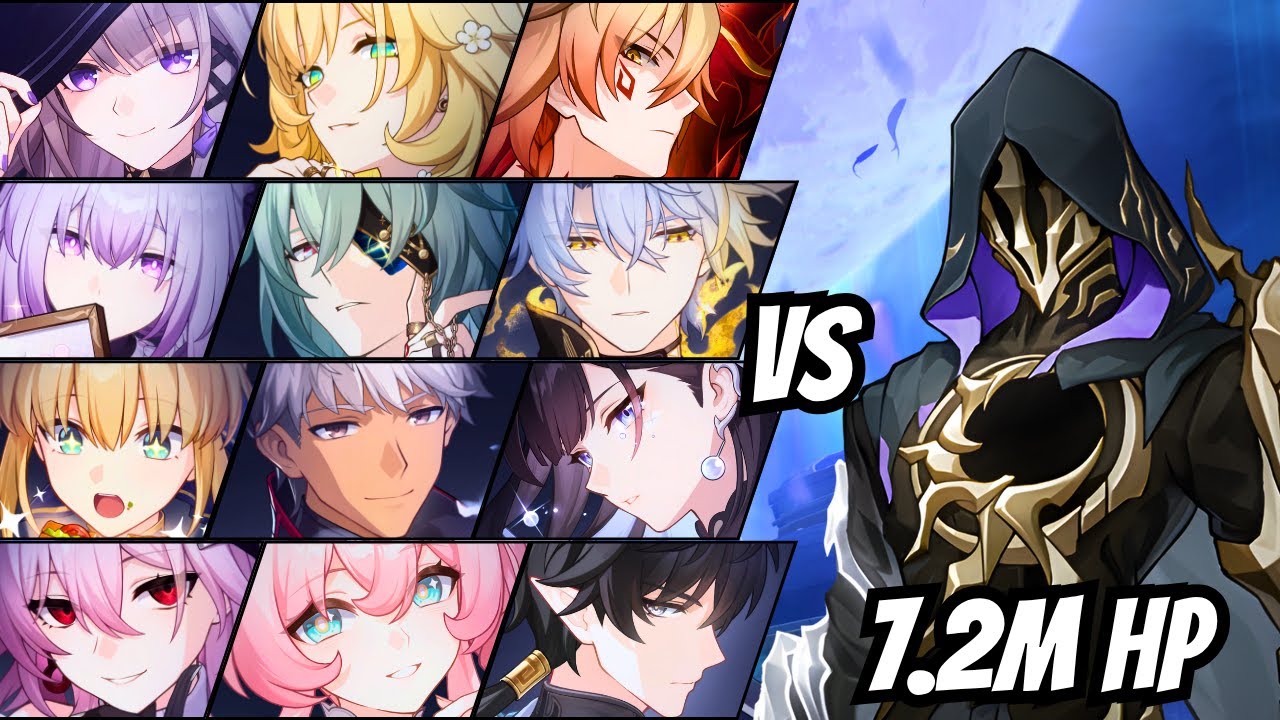 All 3.0 Characters vs 7.2M HP Flame Reaver | MoC 3.6 | Honkai: Star Rail