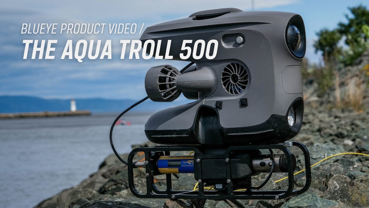 Monitor water quality with the Blueye X3 and Aqua TROLL 500 | Blueye Product video
