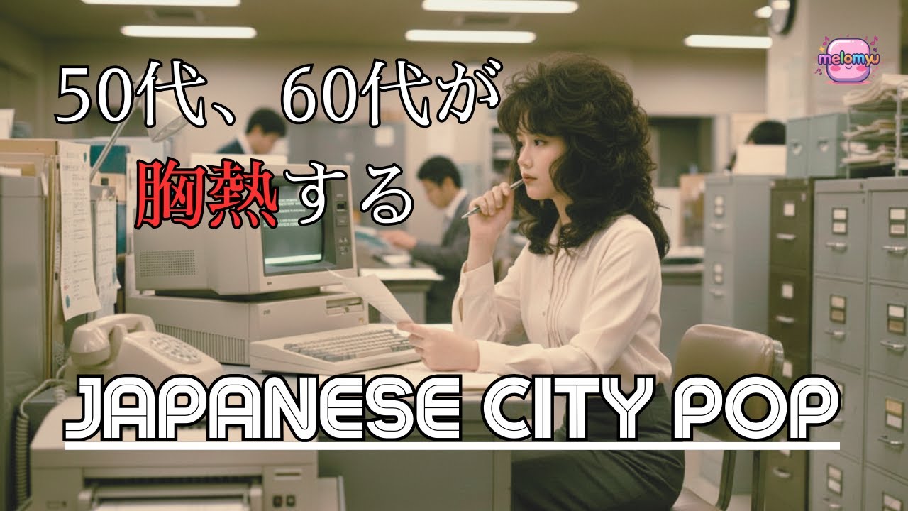 【50代、60代が胸熱する】一度聴いたら頭から離れないJapanese City Pop♪女性ボーカル/昭和/ドライブ/歌謡曲/邦楽プレイリスト/作業用BGM