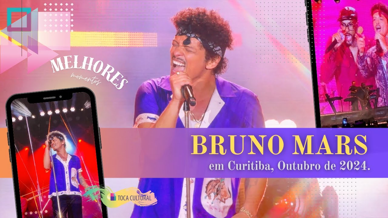 Bruno Mars em Curitiba | Melhores Momentos | Outubro 2024 #brunomars #show #liveinbrazil